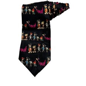 Hanna Barbera The Flintstones Fred Wilma Pebbles Dino Barney Betty Necktie